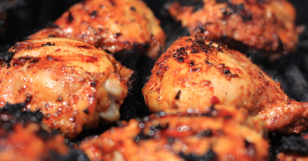 Grilled Chicken Thighs